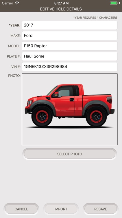 Vehicle Maintenance Log screenshot-3