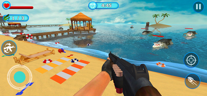 Crocodile Sniper Hunting screenshot 1