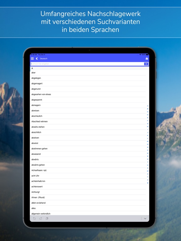 Screenshot #5 pour Wortsammlung Sursilvan