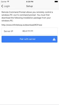 Remote command prompt iphone bilder 2