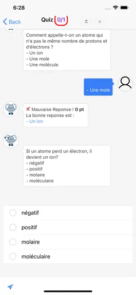 Game screenshot Chimie 3ème hack