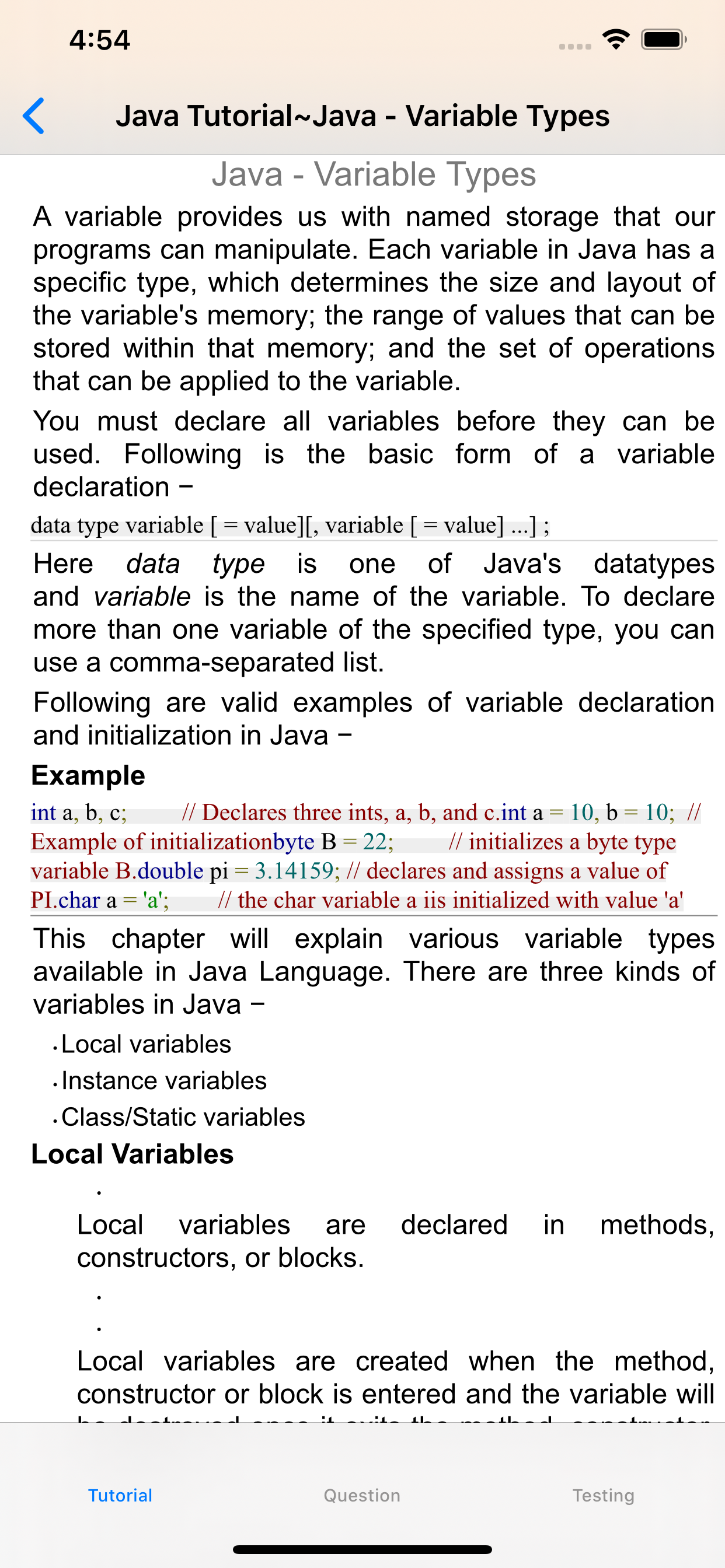 Java Question for Interview screenshot 3
