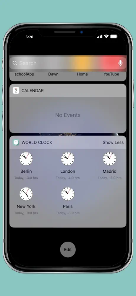 World Clock – Time Widget