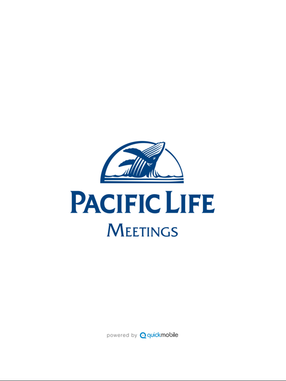 Pacific Life Meetings iPad screenshot 1 - Business app