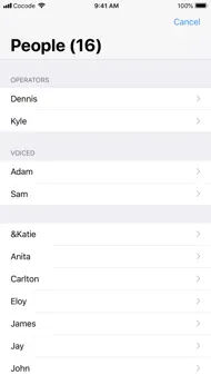 Palaver IRC iphone bilder 2