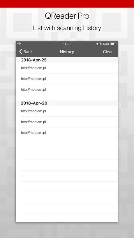 QR codes Reader Pro