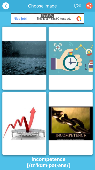 TOEFL Vocabulary-Play & Learn iPhone screenshot 5 - Education app