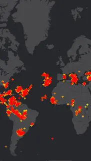 global lightning strikes map iphone screenshot 1