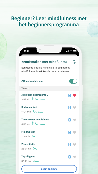 VGZ Mindfulness Coach Screenshot