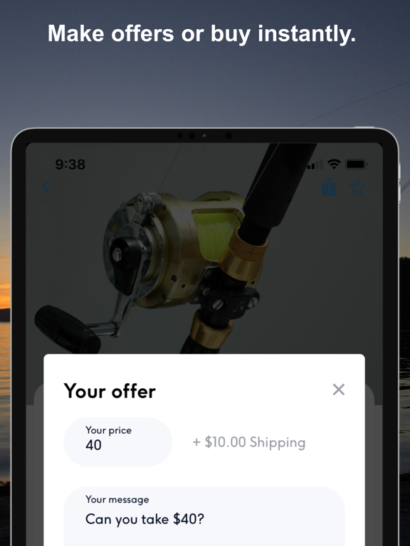 Fishing Exchange iPad screenshot