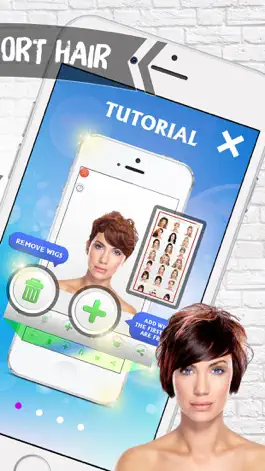 Game screenshot Попробуйте короткие волосы apk