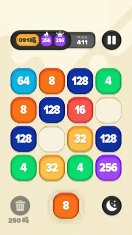 Game screenshot Double Up! Merge Numbers apk