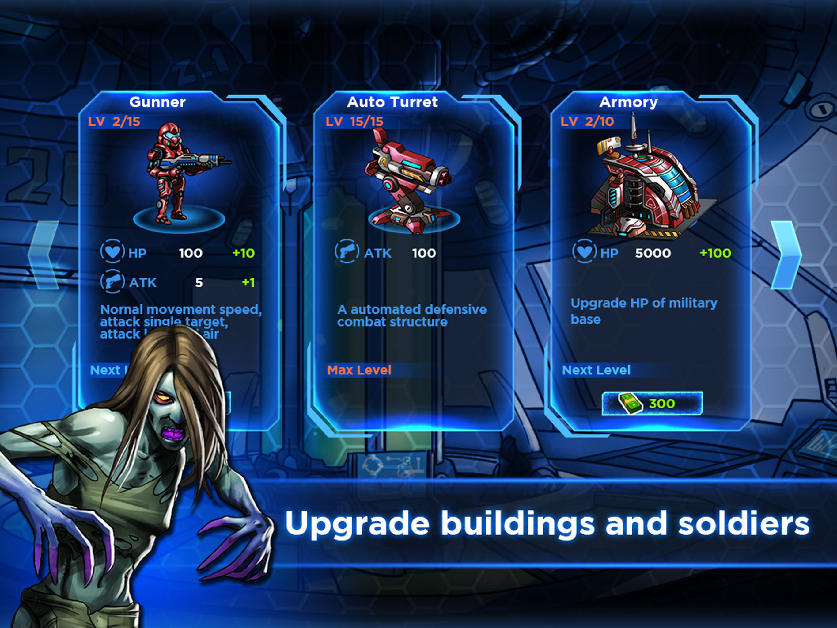 Robots vs Zombies Game screenshot 10