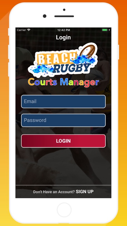Beach Rugby Court Manager