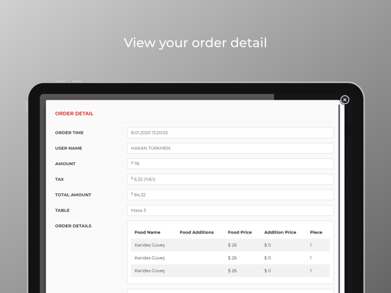 Foodie Partners iPad screenshot 4 - Food & Drink app
