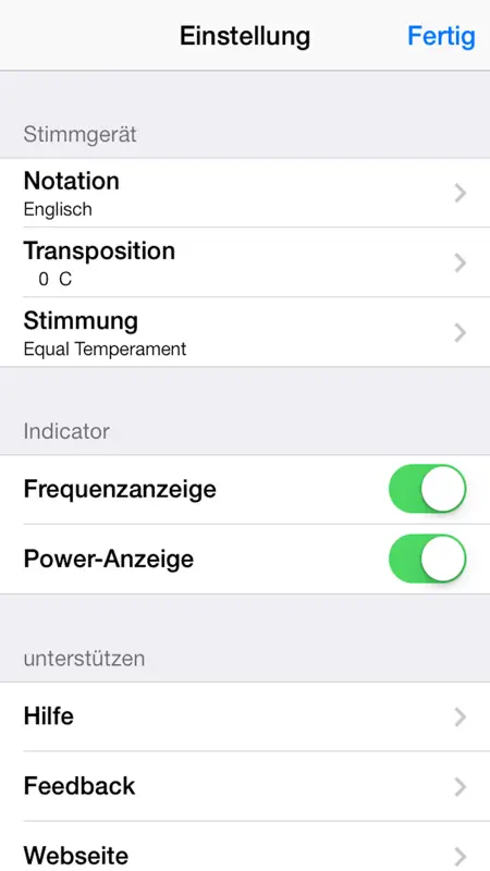 Tuner by Piascore screenshot 4 of 5
