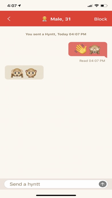 Hyntt: Dating & Friendship Fun Screenshot