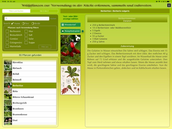 Screenshot #5 pour Wildpflanzen in der Küche