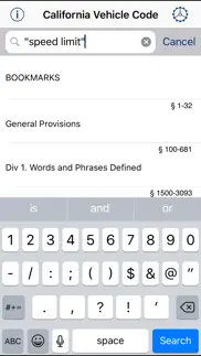 ca vehicle code 2024 iphone screenshot 1