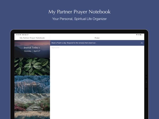 My Partner Prayer Notebookのおすすめ画像1