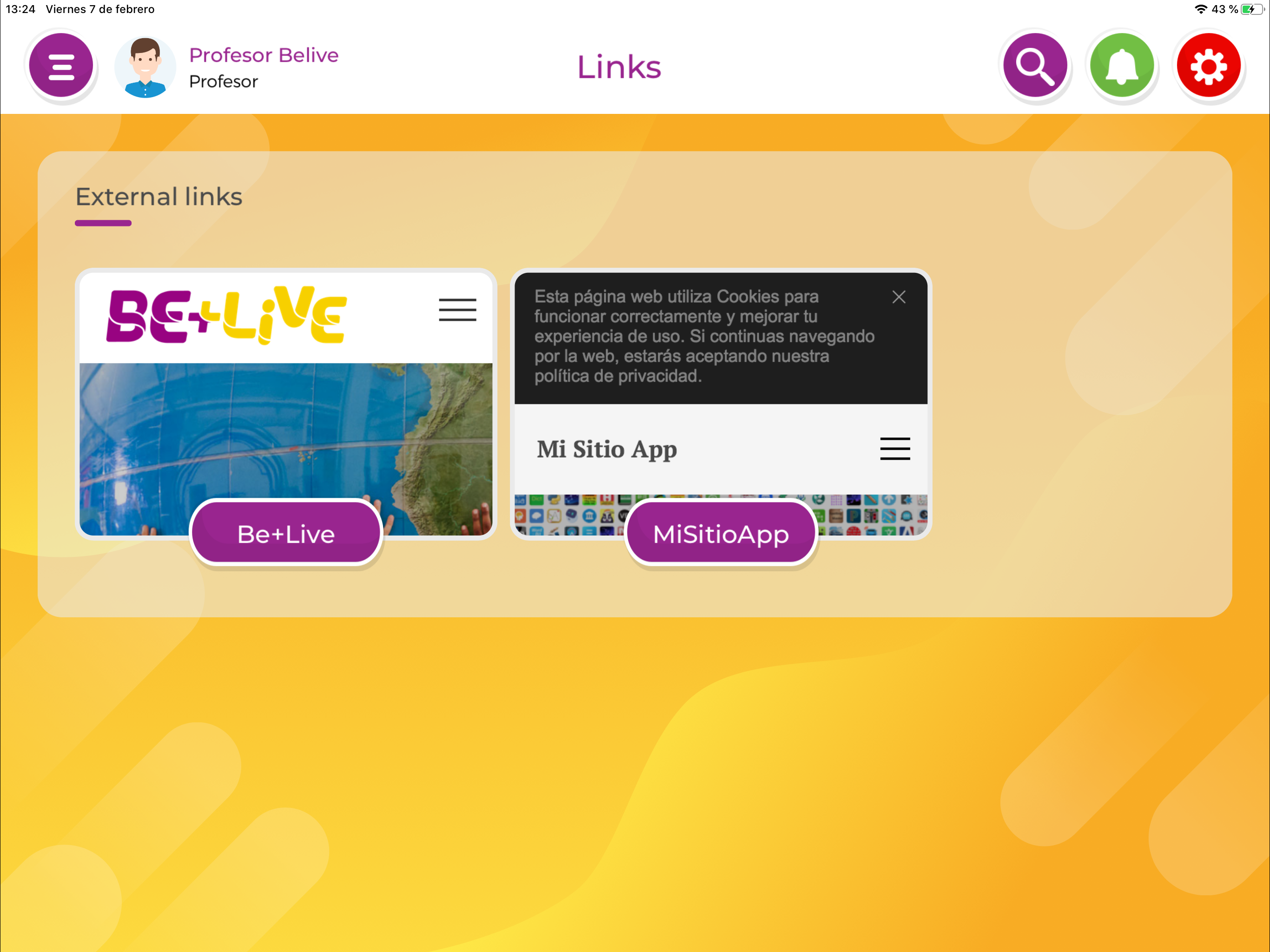 Be+Live app screenshot 6