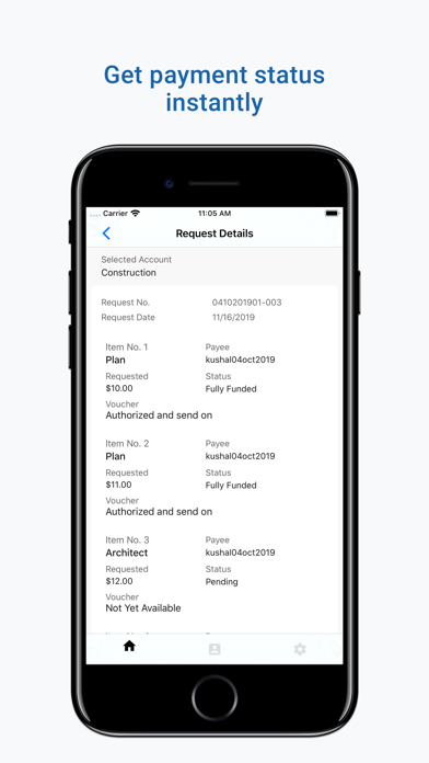 CFC mobile app Screenshot