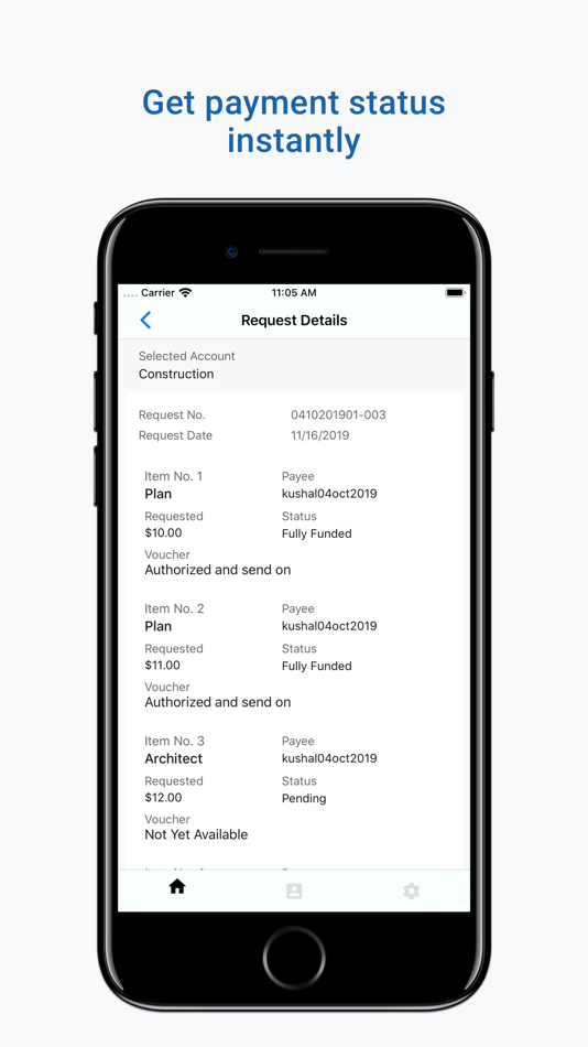 #5. CFC mobile app (iOS) 由: Construction Escrow Services, Inc