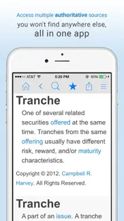 financial dictionary by farlex iphone screenshot 3