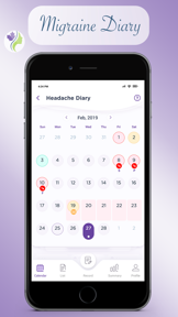 Canadian Migraine Tracker screenshot