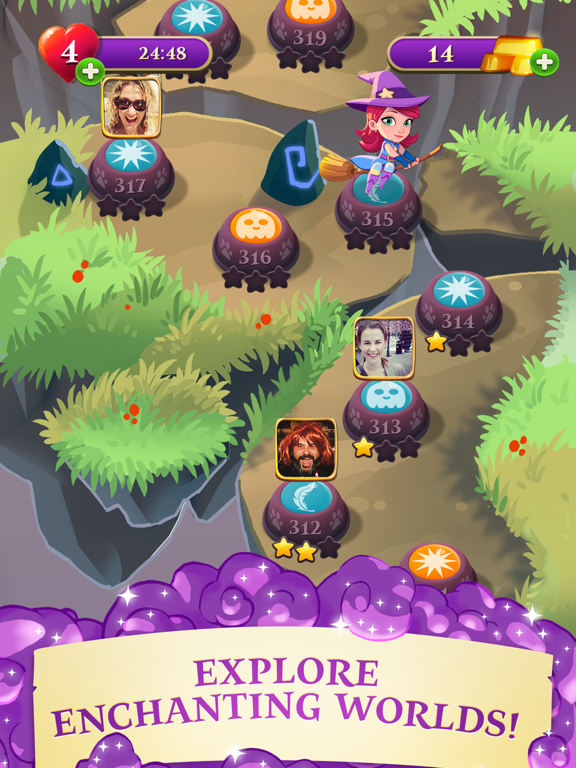 Bubble Witch 3 Saga launches for mobile and Facebook