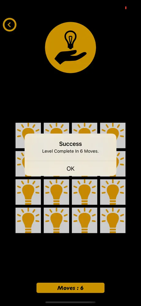 Light Up Bulb Puzzle Game