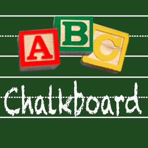 Alphabet Chalkboard icon