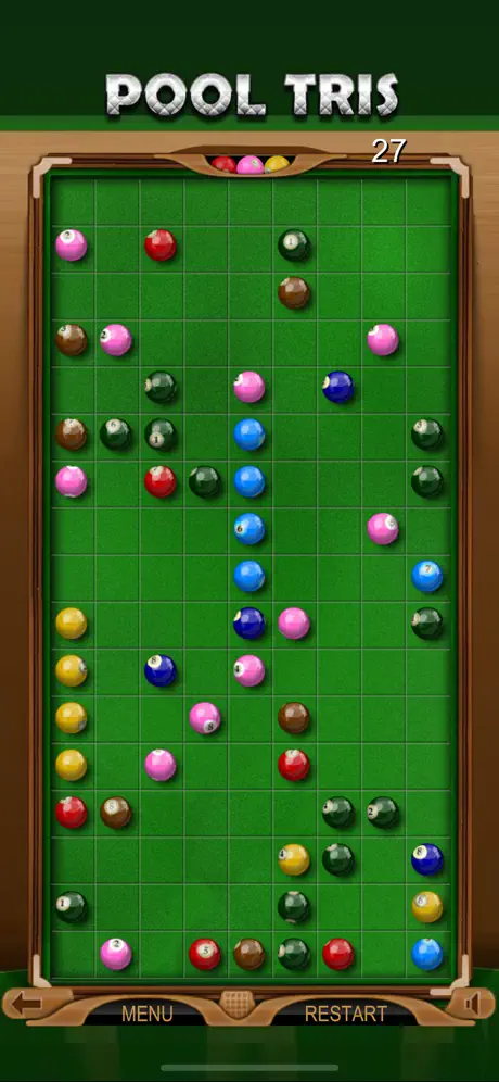 Pooltris Matching Game