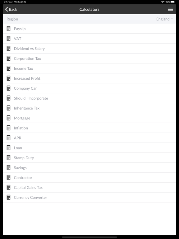 Screenshot #5 pour WR Accountants