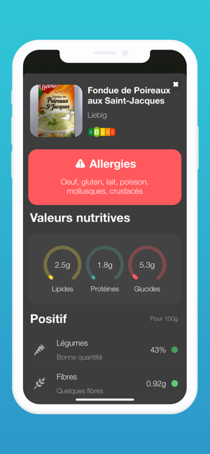 ‎Food Analyzer Capture d'écran