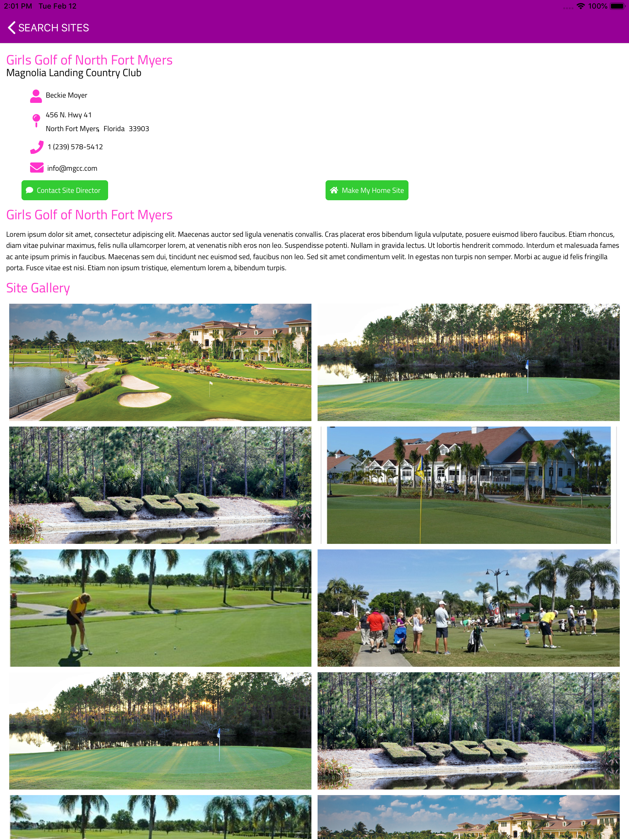LPGA/USGA Girls Golf screenshot 7