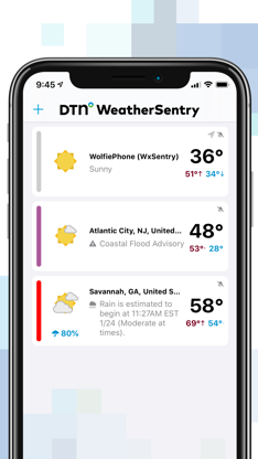 WeatherSentry screenshot 1