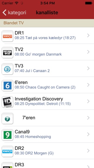 Danmark tv-guideのおすすめ画像2