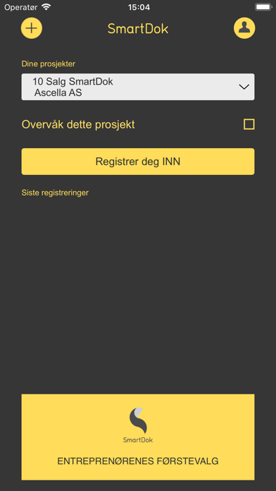 SmartDok UE - mannskapsliste Screenshot