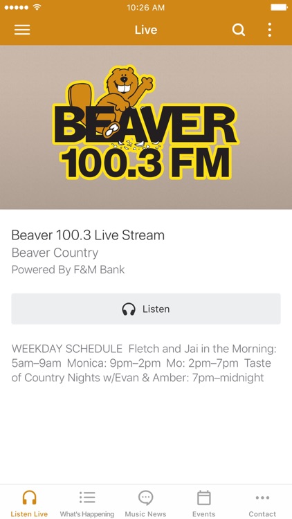 Beaver 100.3