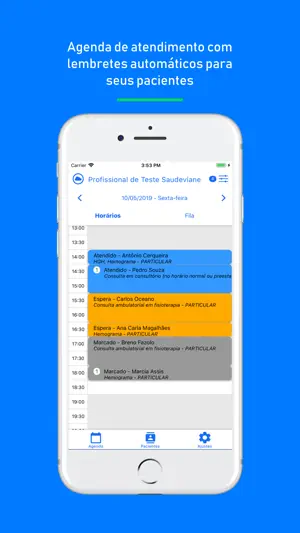 Svianet: prontuário e agenda screenshot 1