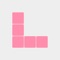 Gridblock is a puzzle game where the objective is to place pieces into a grid and clear rows and columns by lining them up