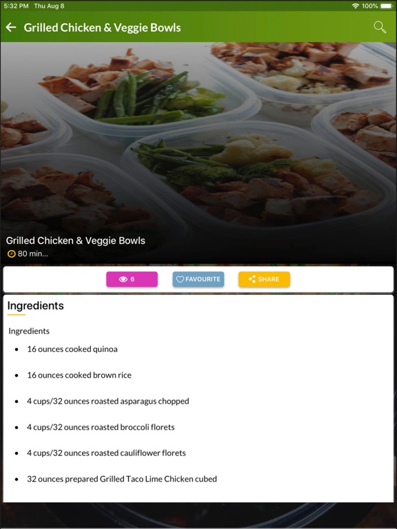 Screenshot #5 pour Low Carb Recipes - Meals