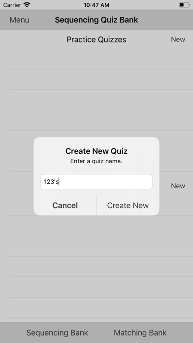 Screenshot #2 pour SequenceQuiz