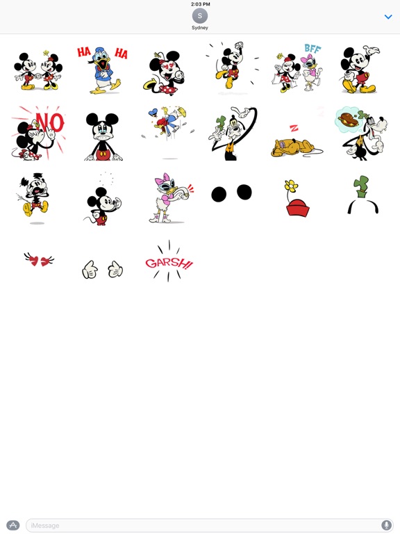 Disney Stickers: Mickeyのおすすめ画像2