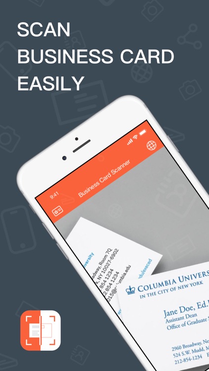 Card Scanner to Contacts + OCR