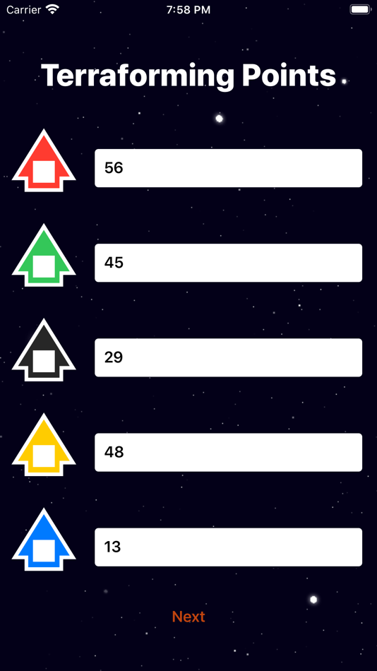 #2. Mars Points (iOS) Bởi: Lucas Assis Rodrigues