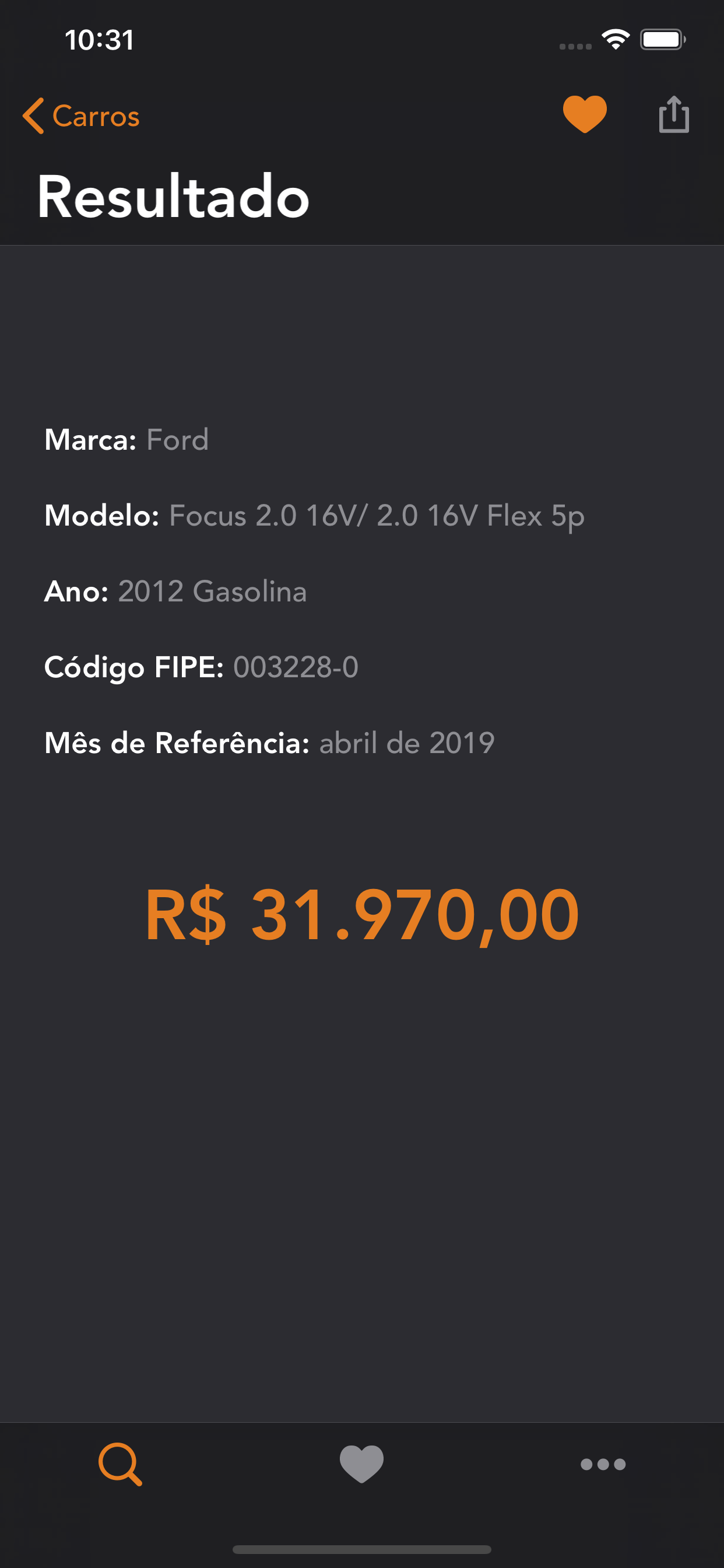 Fipe - Consulta