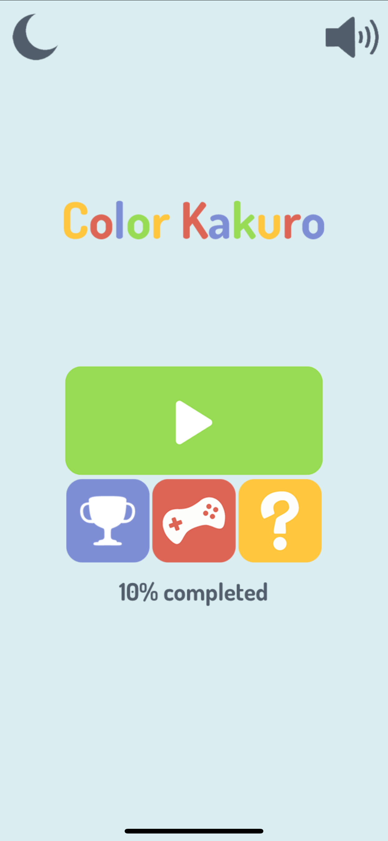 Color Kakuro