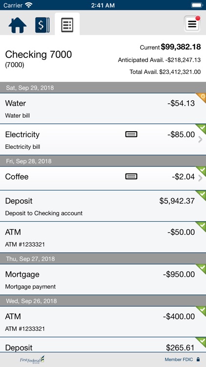 First Federal Bank NC Business screenshot-4